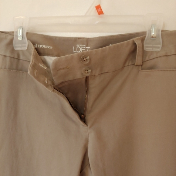 ANN Taylor Loft Gray Pants/Trouser -> Ann Taylor Loft Gray Pants/Trouser - Picture 7 of 9
